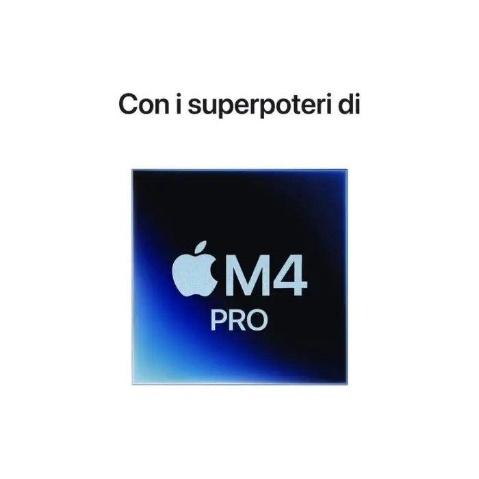 Apple Mac mini - Chip M4 Pro 12‑core CPU, 16‑core GPU, 24GB, 512GB SSD , 156438 , Immagine 3