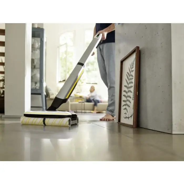 Kärcher FC 7 CORDLESS Electric broom Batteria Bagnato Senza sacchetto Nero, Bianco, Giallo 2,85 Ah , 152548 , Immagine 5