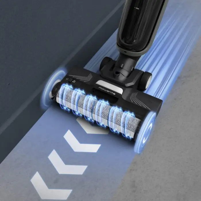 Rowenta X-Clean 4 , Lavapavimenti Senza Fili con Auto-Propulsione e Rilevazione Automatica dello Sporco, Doppio Serbatoio e Sistema di Autopulizia, Autonomia 50&#039; per Tutti i Tipi di Paviment , 156057 , Immagine 6