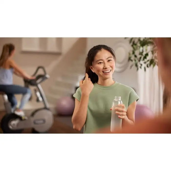 Philips 5300 Series Sonicare spazzolino elettrico sonico con base di ricarica e custodia, 2 livelli di intensità, sensore di pressione confezione da 1 spazzolino bianco e 1 spazzolino nero H , 158456 , Immagine 4