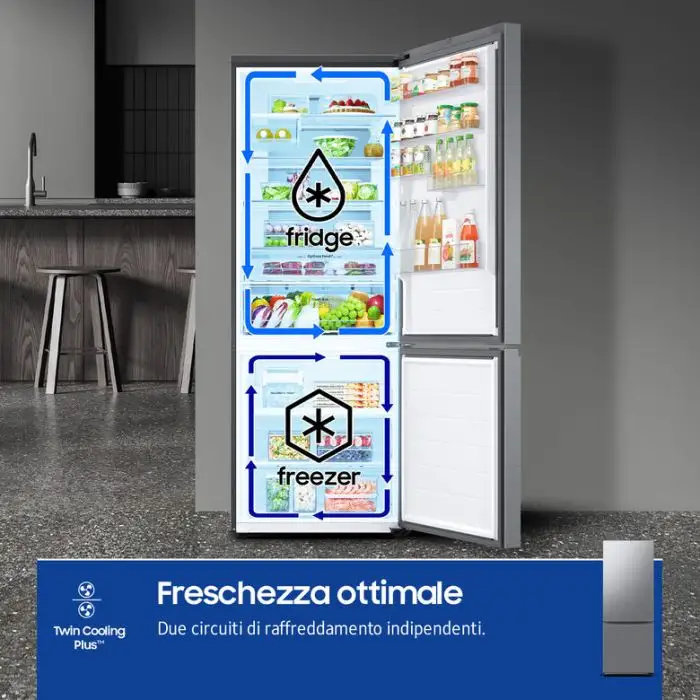 Samsung RB53DG706CS9 frigorifero con congelatore Libera installazione 538 L C Metallico, Stainless steel , 152157 , Immagine 8