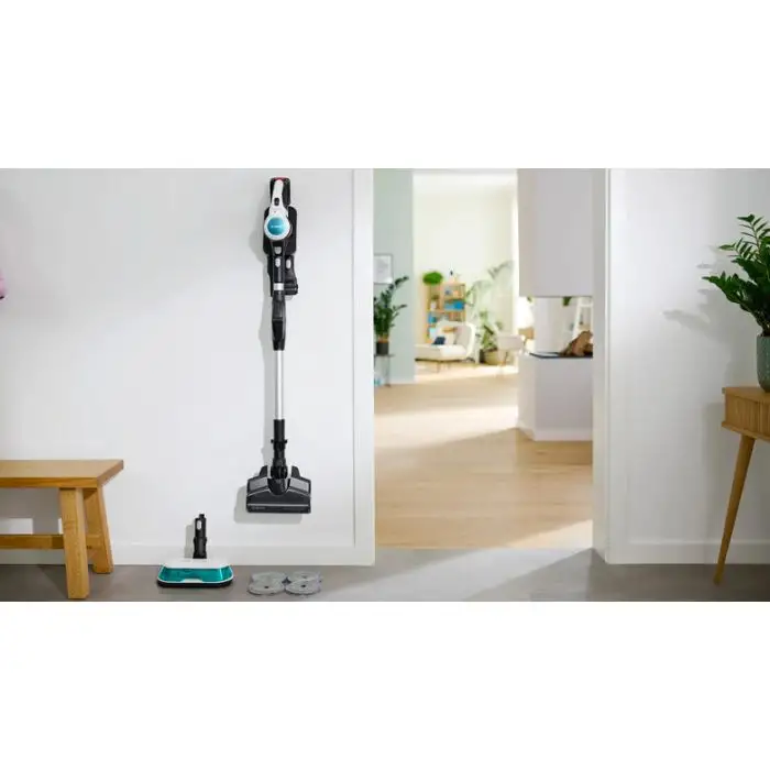 Bosch Scopa elettrica lavapavimenti 2in1 Unlimited 7 ProHygienic Aqua Bianco , 155975 , Immagine 17