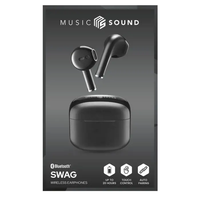 Music Sound SWAG WIRELESS EARPHONES , 145448 , Immagine 3