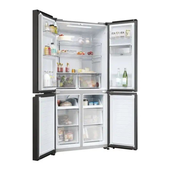 Haier Cube 83 Serie 3 HCR3818EWPT frigorifero side-by-side 463L Libera installazione E Antracite , 155656 , Immagine 5