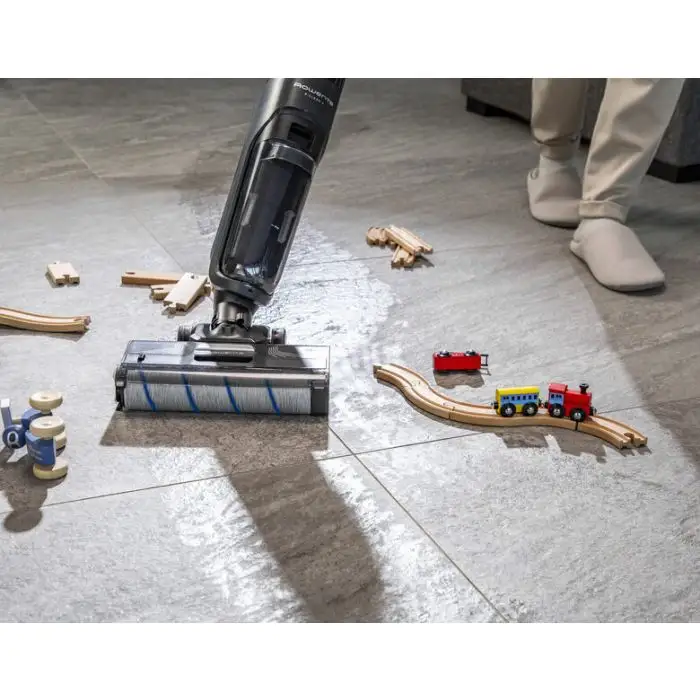 Rowenta X-Clean 4 , Lavapavimenti Senza Fili con Auto-Propulsione e Rilevazione Automatica dello Sporco, Doppio Serbatoio e Sistema di Autopulizia, Autonomia 50&#039; per Tutti i Tipi di Paviment , 156057 , Immagine 11