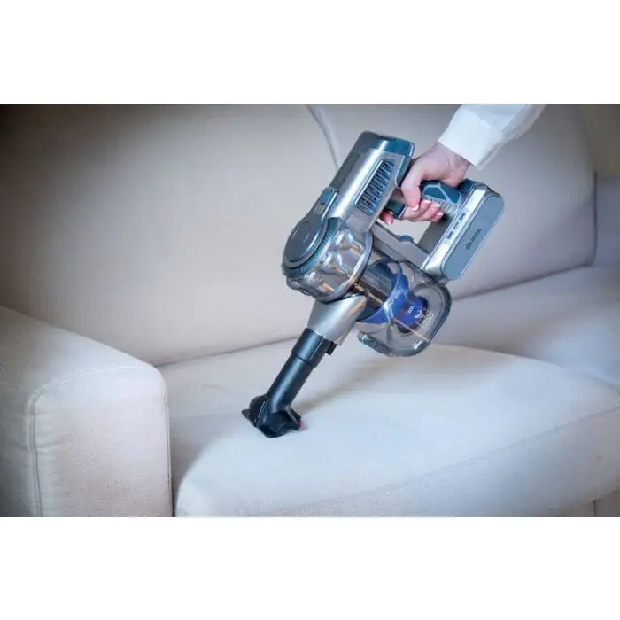 Ariete 22V Lithium 2724, Scopa Elettrica Cordless e Aspirabriciole con Motore Digitale, Alluminio, Arancio, 200 W , 149391 , Immagine 6