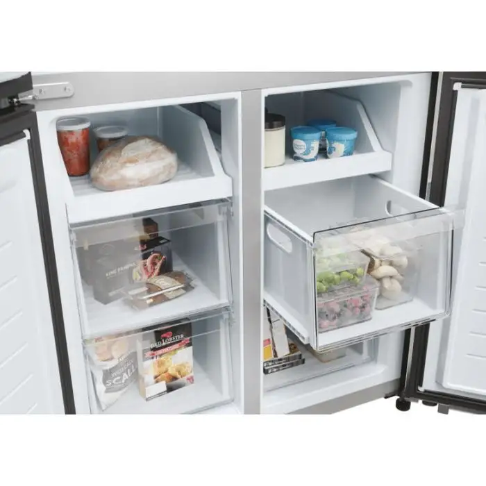 Haier Cube 83 Serie 3 HCR3818EWPT frigorifero side-by-side 463L Libera installazione E Antracite , 155656 , Immagine 14