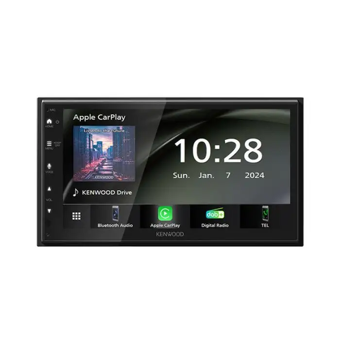 Kenwood DMX6523DABS Ricevitore multimediale per auto Nero Wi-Fi Bluetooth , 158872 , Immagine 2