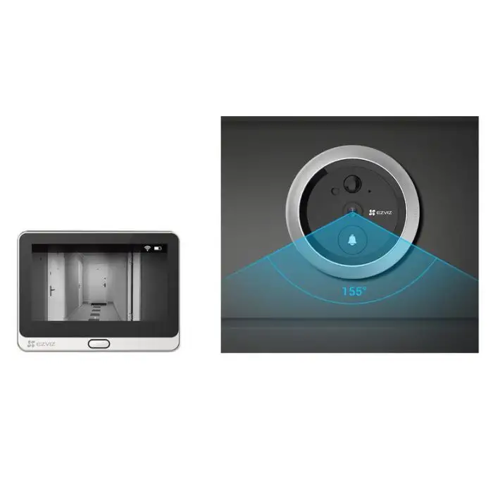 EZVIZ DP2C sistema per video-citofono 2 MP 10,9 cm (4.3&quot;) Argento , 149535 , Immagine 2