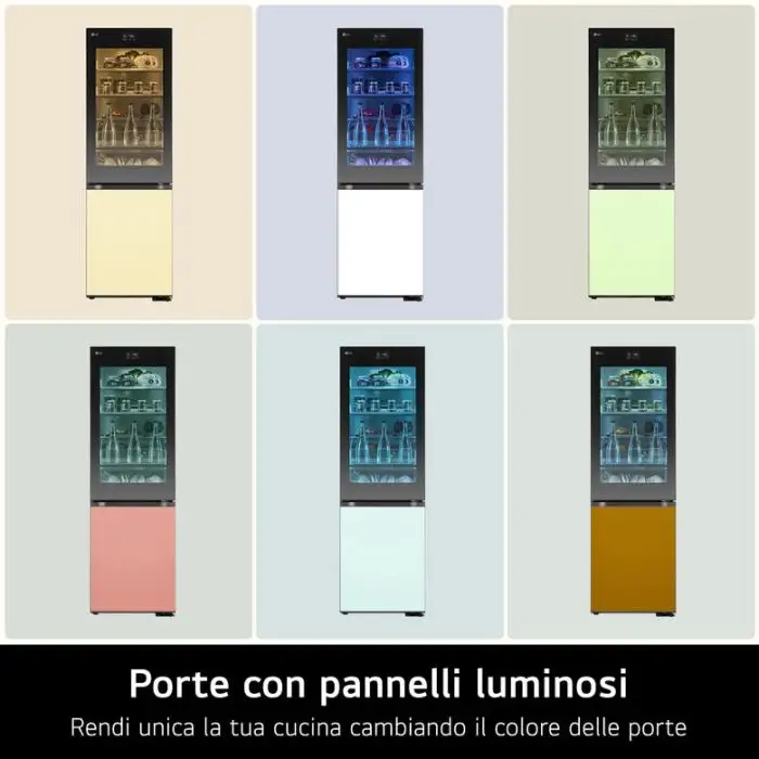 LG MoodUP GBG719MDNN Frigo combinato InstaView, Classe D, 352L , Colore personalizzabile , 153493 , Immagine 3