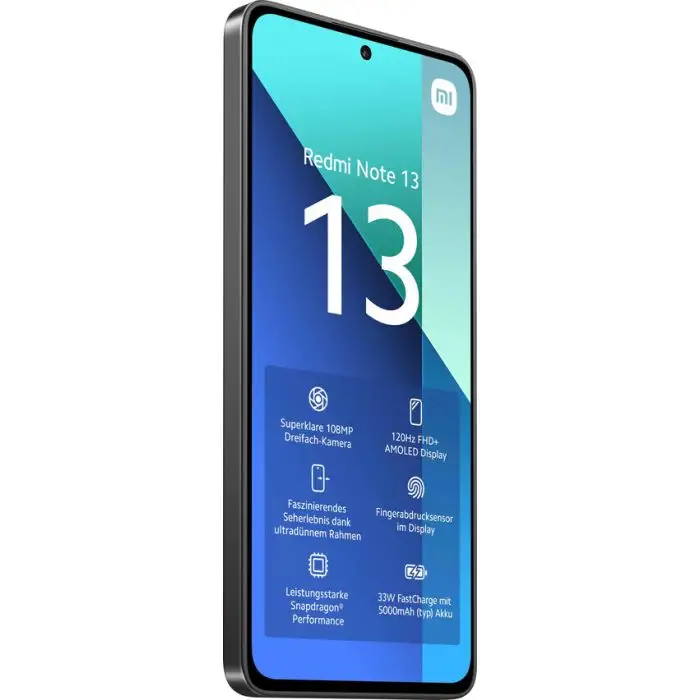 Xiaomi Redmi Note 13 16,9 cm (6.67&quot;) Doppia SIM Android 13 4G USB tipo-C 6 GB 128 GB 5000 mAh Nero , Default Category , 152274 , Immagine 3