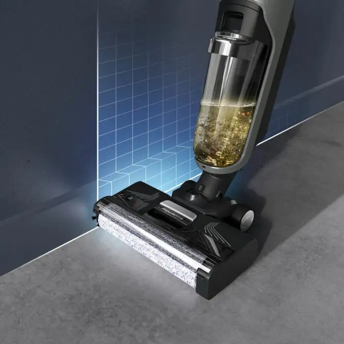 Rowenta X-Clean 4 , Lavapavimenti Senza Fili con Auto-Propulsione e Rilevazione Automatica dello Sporco, Doppio Serbatoio e Sistema di Autopulizia, Autonomia 50&#039; per Tutti i Tipi di Paviment , 156057 , Immagine 7