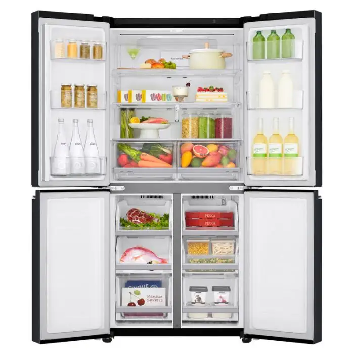 LG GMB844MC4E Frigorifero Multidoor Slim, Classe E, 530L, Wi-Fi, Total No Frost, Nero , 155315 , Immagine 2