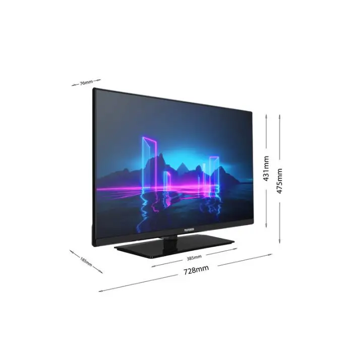 Telefunken TE32750B45V2D Smart TV 32&quot; HD Wi-Fi Nero 250 cd/m² , 154822 , Immagine 5