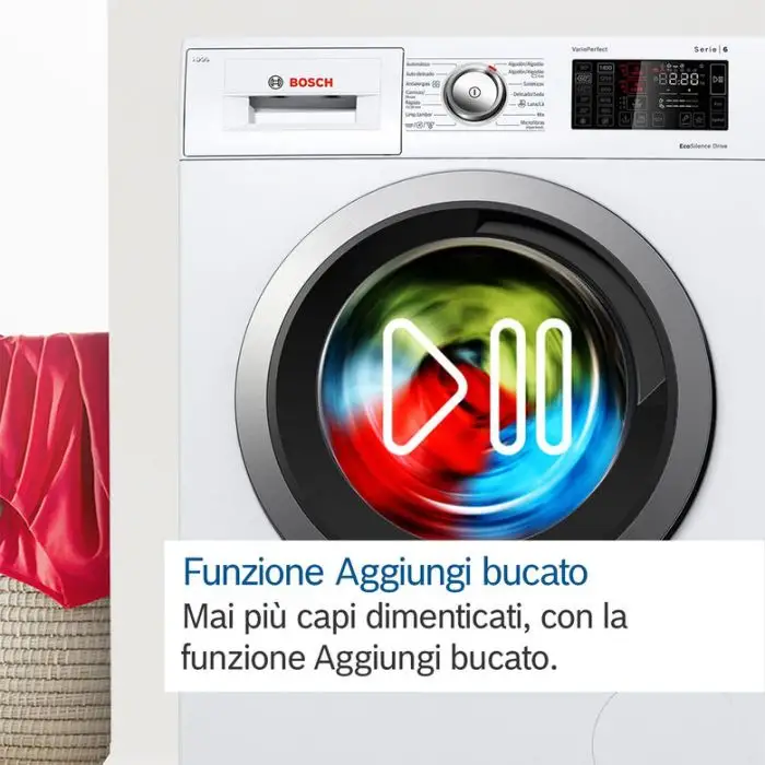 Bosch Serie 6 WGG254Z6IT lavatrice Caricamento frontale 10 kg 1400 Giri/min Classe A Bianco , 149388 , Immagine 9