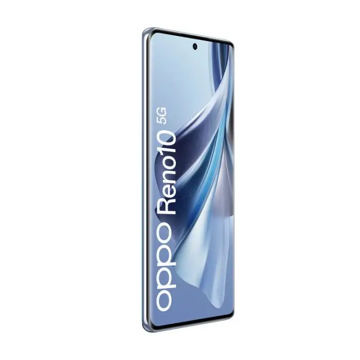 OPPO Reno Smartphone 5G, AI Tripla fotocamera 64+32+8MP, Selfie 32MP, Display 6.7&quot; 120HZ AMOLED, 5000 mAh, RAM 8GB (Esp. fino 16GB) + ROM 256GB, [Versione Italia], Colore Ice Blue , 148064 , Immagine 5