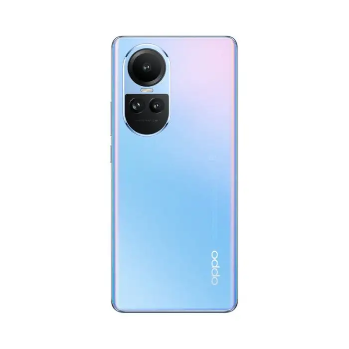 OPPO Reno Smartphone 5G, AI Tripla fotocamera 64+32+8MP, Selfie 32MP, Display 6.7&quot; 120HZ AMOLED, 5000 mAh, RAM 8GB (Esp. fino 16GB) + ROM 256GB, [Versione Italia], Colore Ice Blue , 148064 , Immagine 2