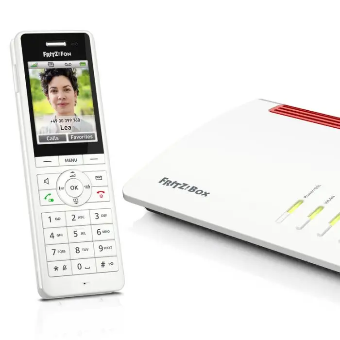 FRITZ!Fon X6 Telefono DECT Identificatore di chiamata Bianco , Default Category , 155127 , Immagine 2