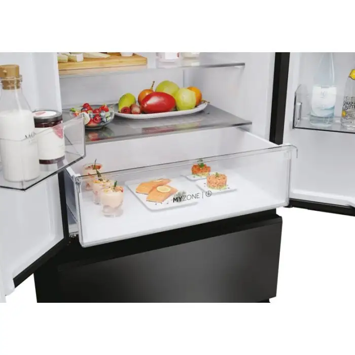 Haier FD 70 Series 3 HFR3718ENGB frigorifero side-by-side Libera installazione 402 L E Nero , 155991 , Immagine 13