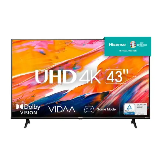 Hisense 43A69K TV 109,2 cm (43&quot;) 4K Ultra HD Smart TV Wi-Fi Nero , 150334 , Immagine 3