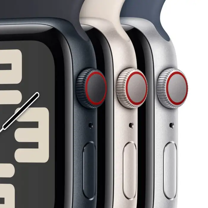 Apple Watch SE GPS + Cellular Cassa 40mm in Alluminio Mezzanotte con Cinturino Sport Mezzanotte - M/L , 150467 , Immagine 3
