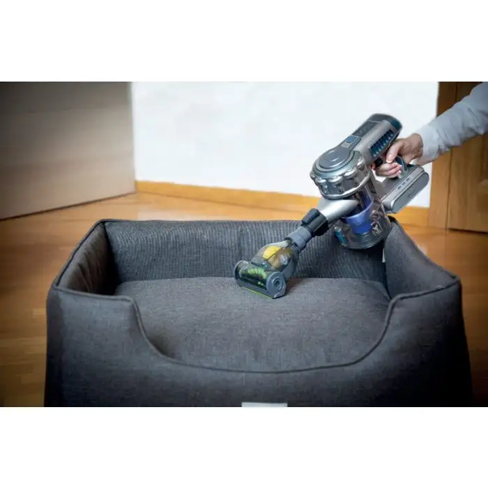 Ariete 22V Lithium 2724, Scopa Elettrica Cordless e Aspirabriciole con Motore Digitale, Alluminio, Arancio, 200 W , 149391 , Immagine 8