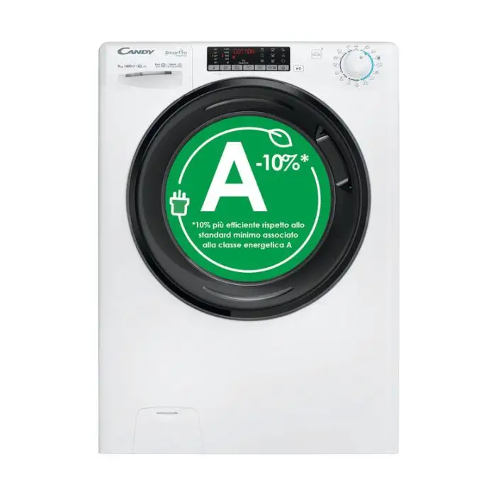 Candy Smart Pro Inverter CSO 496TWMB6/1-S lavatrice Caricamento frontale 9 kg 1400 Giri/min Bianco , 152337 , Immagine 15