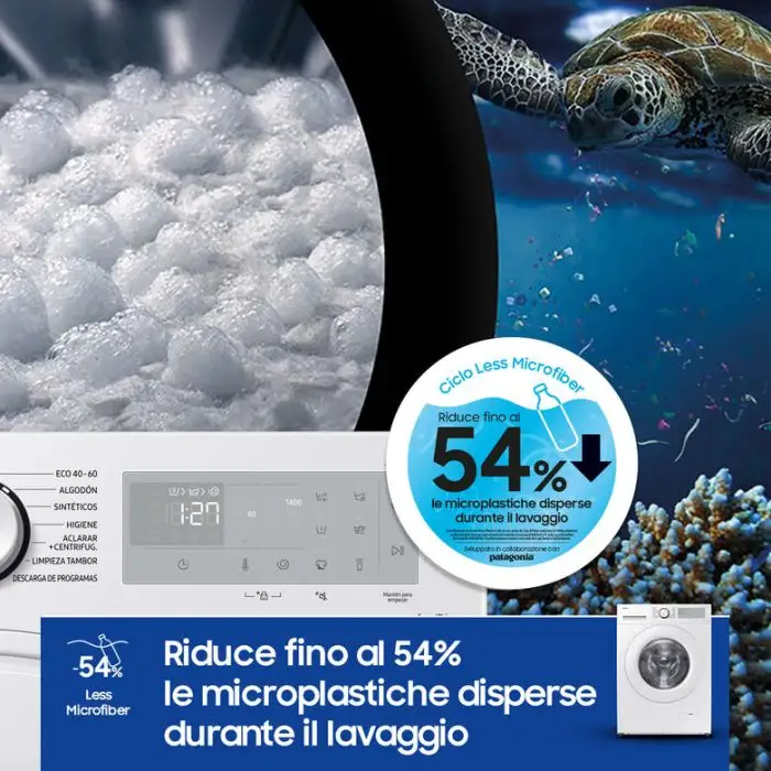 Samsung WW90CGC04DTH lavatrice Caricamento frontale 9 kg 1400 Giri/min A Bianco , 149815 , Immagine 15