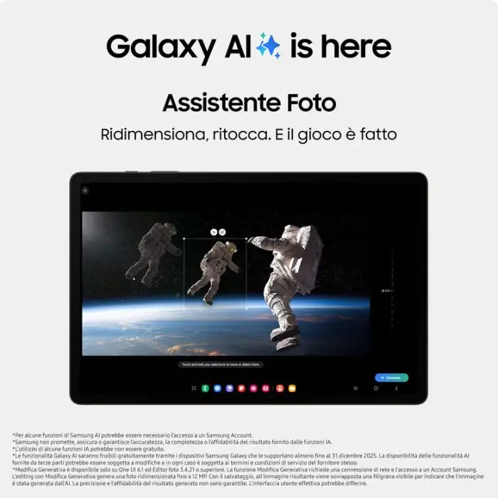 Samsung Galaxy Tab S9 Wi-Fi 12GB / 256GB Graphite , 148345 , Immagine 7