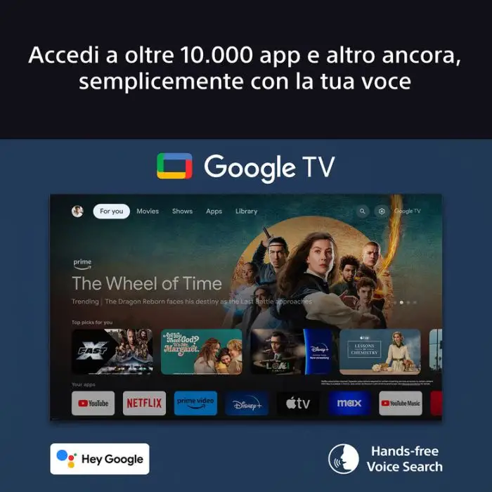 Sony K65XR83AEP Televisione Smart TV 65 Pollici Oled 4K Bravia Nero , 154015 , Immagine 8