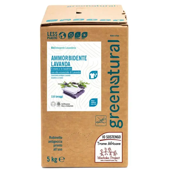 Greenatural BAG505 detersivo per bucato Universale Ammorbidente 5 kg main product photo