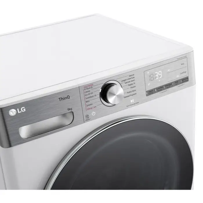 LG F4R9009TPWC Lavatrice 9kg AI DD, Classe A-40%, 1400 giri, TurboWash, Vapore , Lavatrici , 158863 , Immagine 15