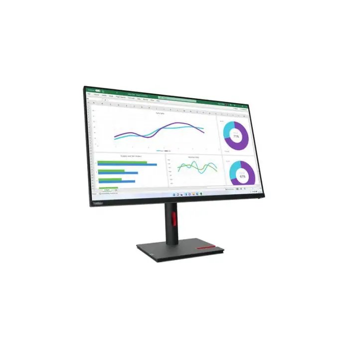 Lenovo ThinkVision T32h-30 LED display 80 cm (31.5&quot;) 2560 x 1440 Pixel Quad HD Nero , 156936 , Immagine 6