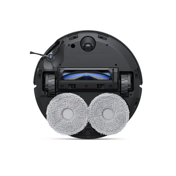 Ecovacs DEEBOT T50 OMNI Robot Aspirapolvere Lavapavimenti, 15000 Pa, Spazzola Laterale Estensibile e Lavapavimenti, ZeroTangle 2.0, lavaggio con acqua calda a 70 ℃, Ultrasottile 81 mm, nero , 158436 , Immagine 7