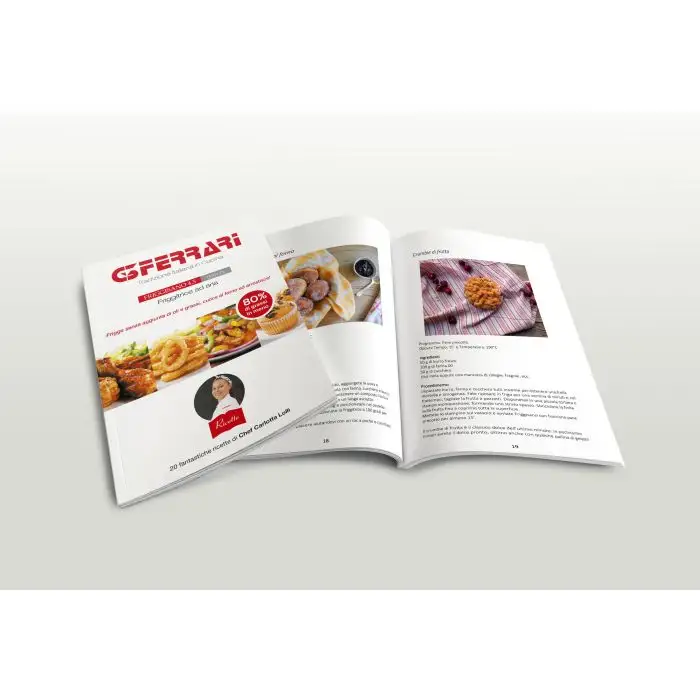 G3 Ferrari FRIGGISANO 4.5 Singolo 4,5 L Indipendente 1500 W Friggitrice ad aria calda Nero, Acciaio inossidabile , 147021 , Immagine 9