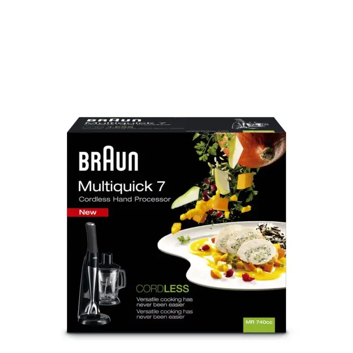 Braun MR 740cc 1 L Frullatore ad immersione 400 W Nero, Acciaio inossidabile , Default Category , 77337 , Immagine 4