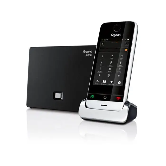 Gigaset SL910 Telefono DECT Identificatore di chiamata Nero, Argento , 62074 , Immagine 2