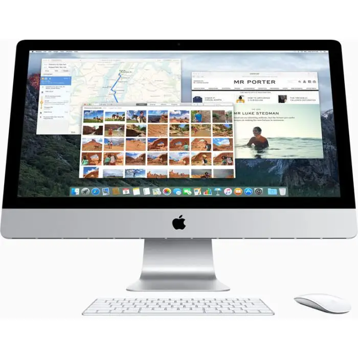 Apple iMac 68,6 cm (27&quot;) 5120 x 2880 Pixel Intel® Core™ i5 di quinta generazione 8 GB LPDDR3-SDRAM 1000 GB HDD PC All-in-one Mac OS X 10.11 El Capitan Wi-Fi 5 (802.11ac) Argento , Computer e portatili , 99038 , Immagine 6