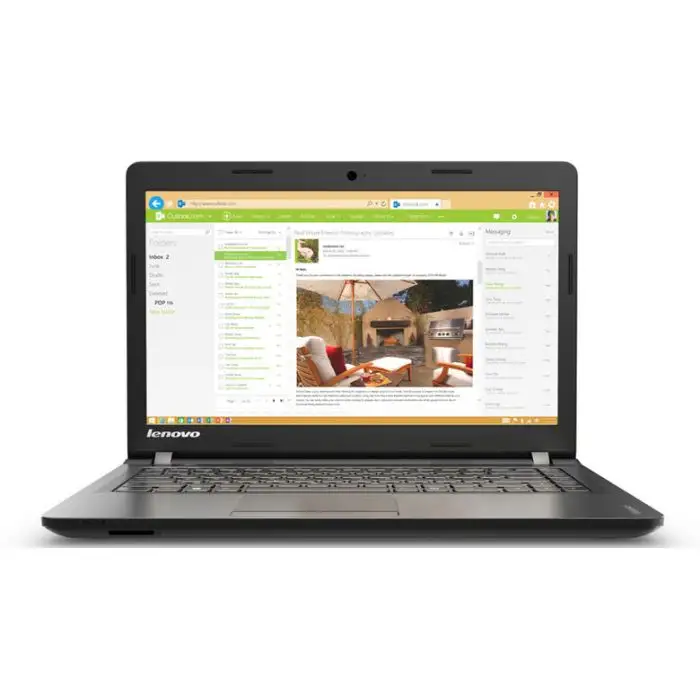 Lenovo IdeaPad 100 Computer portatile 35,6 cm (14&quot;) Intel® Celeron® 2 GB DDR3L-SDRAM 500 GB HDD Wi-Fi 4 (802.11n) Windows 10 Home Nero , Notebook , 107441 , Immagine 2