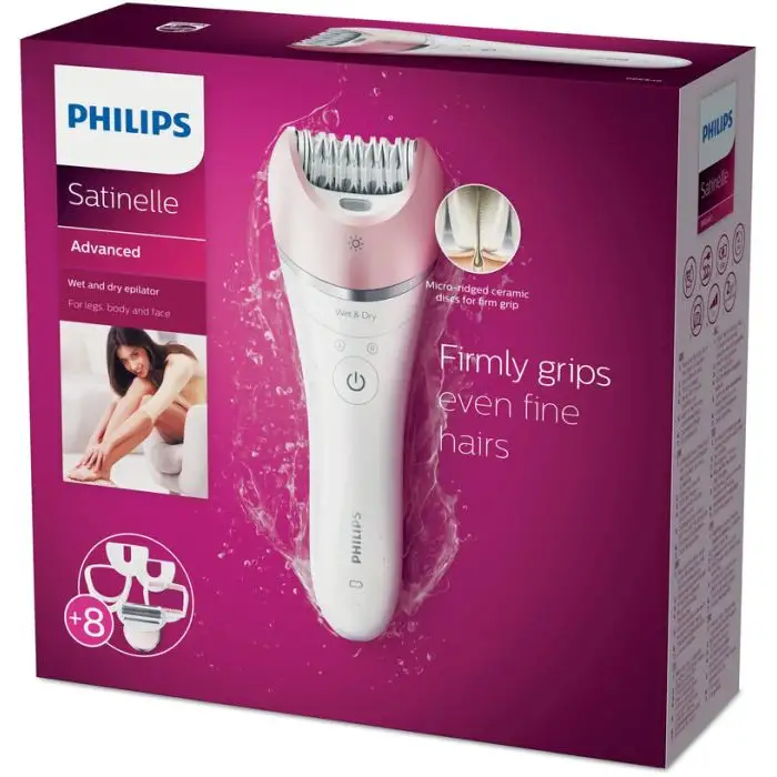 Philips Satinelle Advanced Epilatore Wet &amp; Dry per gambe, corpo e viso , 124277 , Immagine 8