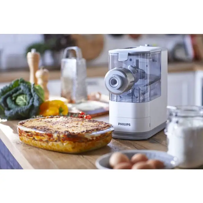 Philips Viva Collection 5000 Series, Macchina per la pasta fresca, Pasta Maker HR2345/19 - Compatto, con 4 trafile , 156514 , Immagine 23