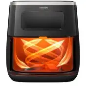 Philips 3000 series Series 3000 XL HD9257/80 Airfryer, 5.6L, Finestra, 14-in-1, App per ricette