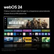 LG Oled42C44LA Televisione Smart TV 42 Pollici Oled Evo 4K Serie C4 Dolby Vision