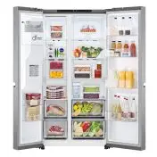 LG GSLV71PZRC Frigorifero Side-by-Side, Classe C, 635L, Wi-Fi, Senza allaccio, Inox