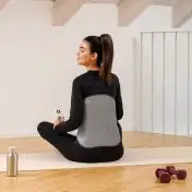Imetec Termoforo Lombare Intellisense Lumbar, efficace su schiena e addome, Tecnologia Intellisense, 5 temperature, Lavabile