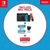 Nintendo Switch 1.1 Con Nintendo Switch Sports e 12 Mesi NSO