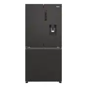Haier Cube 83 Serie 3 HCR3818EWPT frigorifero side-by-side 463L Libera installazione E Antracite