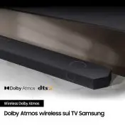 Samsung Soundbar HW-Q990C/ZF Serie Q, 22 speaker, Wireless Dolby Atmos, Audio a 11.1.4 canali, Q-Simphony, Compatibile con Alexa e Google Assistant, Black