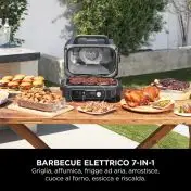 Ninja Barbecue elettrico e Affumicatore Woodfire Pro Connect XL OG901EU