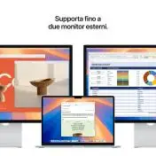 Apple MacBook Air 15'' M4 chip 10-core CPU 10-core GPU, 16GB, 256GB SSD - Mezzanotte
